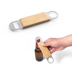 Abridor de garrafas duplo em aço inox Promocional