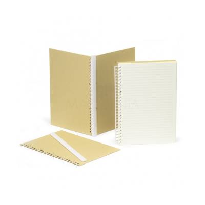 Bloco de Anotações B5 Capa Kraft com Pauta Personalizado