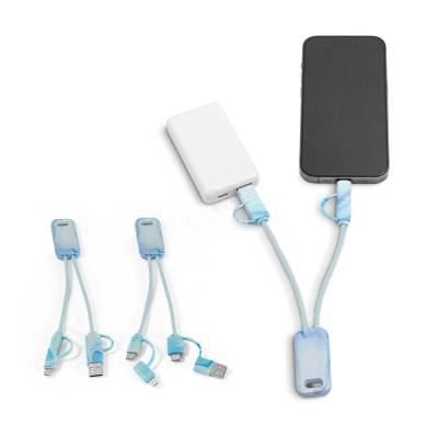 Cabo USB super-rápido 6 em 1 Personalizado