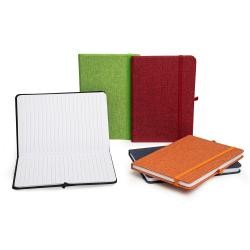 Caderneta em Linho com Fita Elástica Promocional