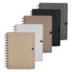 Caderneta Kraft B6 com Porta Caneta Personalizada