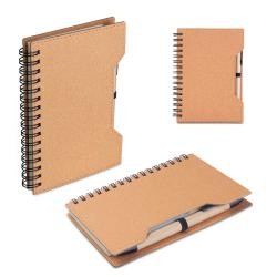 Caderno A6 com Caneta Personalizado