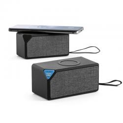 Caixa de Som Bluetooth com Carregador Wireless Personalizada