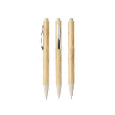 Caneta de Bambu com Estojo Personalizada