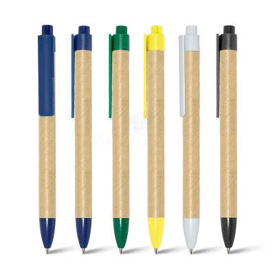 Caneta Ecológica de Papel Reciclado Personalizada