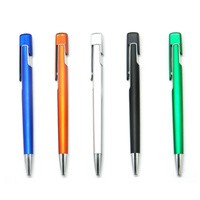 Caneta Plástica com Click Personalizada