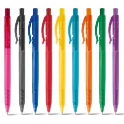 Caneta Plástica Translucida Personalizada