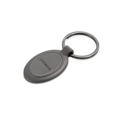 Chaveiro de Metal Oval Personalizado