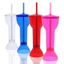 Copo Yard 550ml com Canudo Personalizado