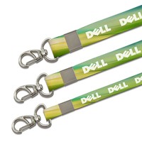 Cordão Porta Crachá Mosquetão Promocional