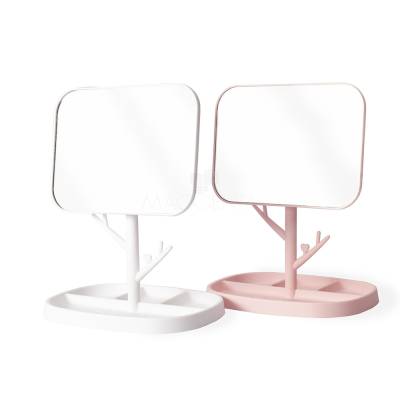 Espelho de Mesa Plástico para Brindes