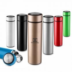Garrafa Térmica Inox 450ml com Infusor Personalizada