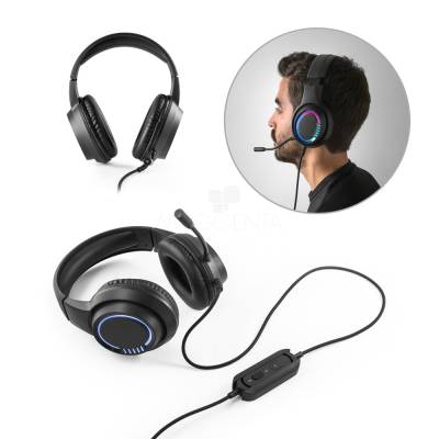 Headset Gamer com Microfone e RGB Personalizado