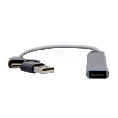 HUB em Alumínio para Notebook para Brindes