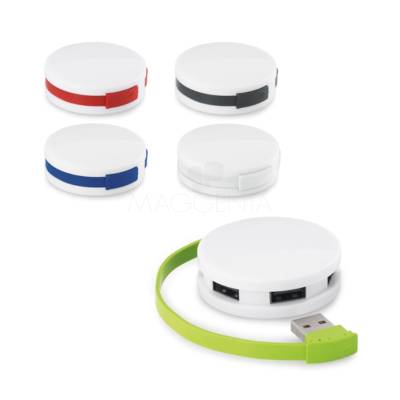 Hub Personalizado com 4 Entradas USB