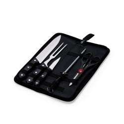Kit Churrasco 5 Peças Inox com Estojo Personalizado