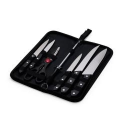 Kit Churrasco 7 Peças em Inox Personalizado