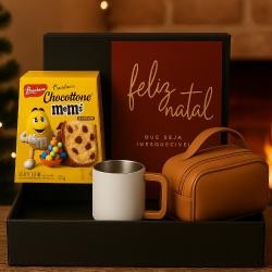 Kit Presente Corporativo com Caneca e Necessaire Personalizado