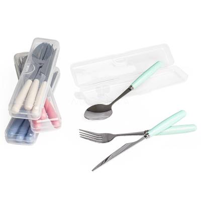Kit Talheres 3 Peças com Estojo Personalizado
