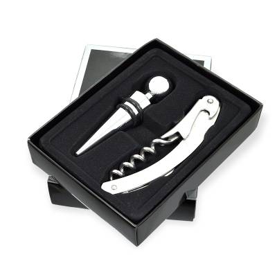 Kit vinho personalizado com 2 peças