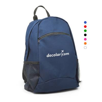 Mochila Casual com Bolsos Laterais Personalizada