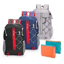 Mochila Dobrável Poliéster 23 Litros para Brindes