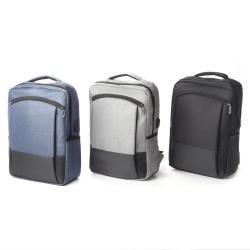 Mochila para Notebook 15,6 Pol. com USB Personalizada