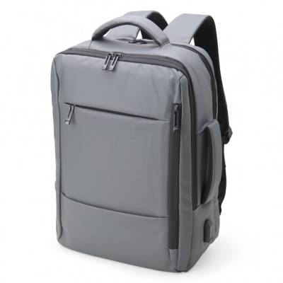 Mochila para Notebook 15,6 Polegadas com USB Personalizada