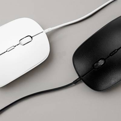 Mouse Óptico com Fio Personalizado