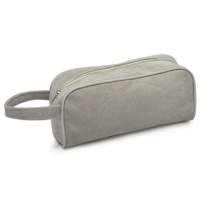 Necessaire em Couro Sintético para Brinde Personalizado