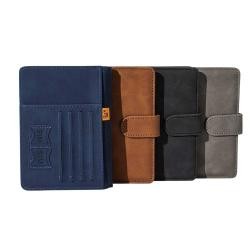 Porta Passaporte em Couro Sintético com Fechamento Magnético Promocional