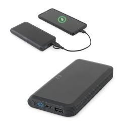 Power Bank 10000mAh com Carregamento Sem Fio Personalizada