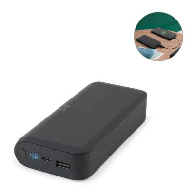 Power Bank 20000mAh com Carregamento Wireless Personalizada