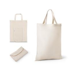 Sacola Dobrável em Algodão Reciclado Personalizada